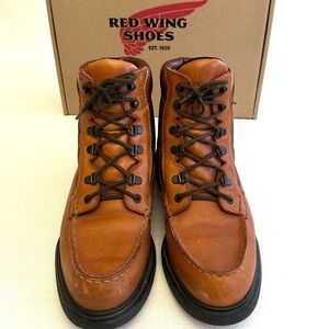 Vintage 2004 Red Wing 203 Men’s Leather and Canvas Boots